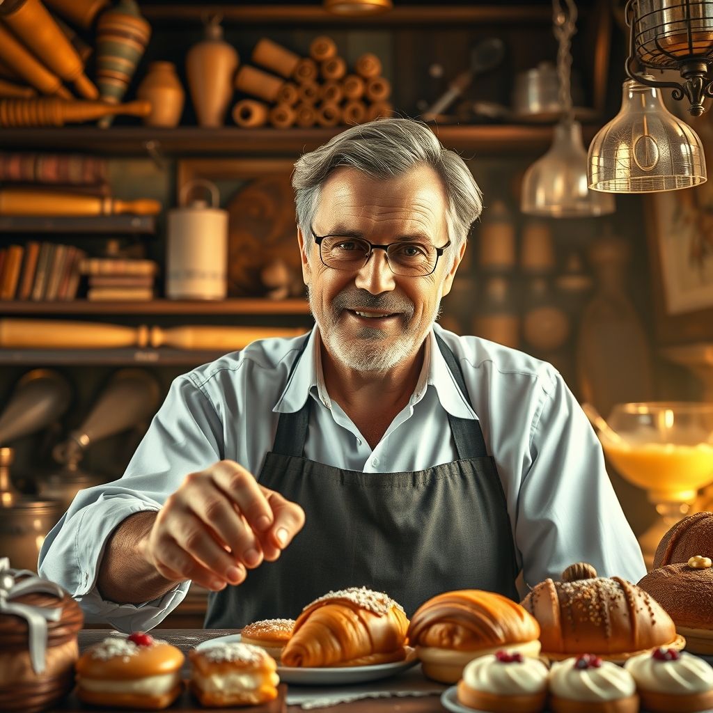 Article riche et passionné sur la pâtisserie française, ses traditions séculaires, ses techniques ancestrales et son évolution, illustré par des images de pâtisseries classiques et d'outils artisanaux.
