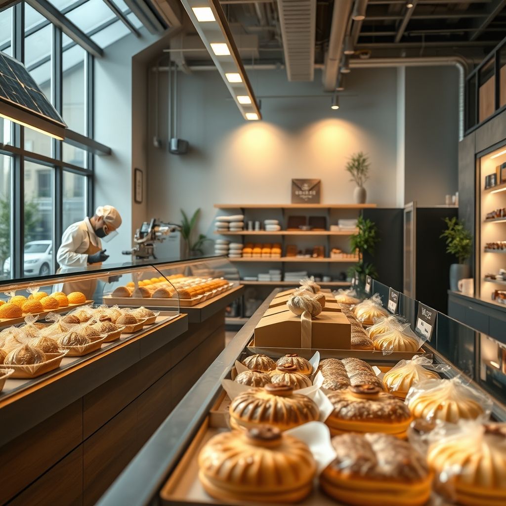 Vision responsable et durable pour la pâtisserie française, avec technologies durables, emballages écoresponsables et logistique verte.